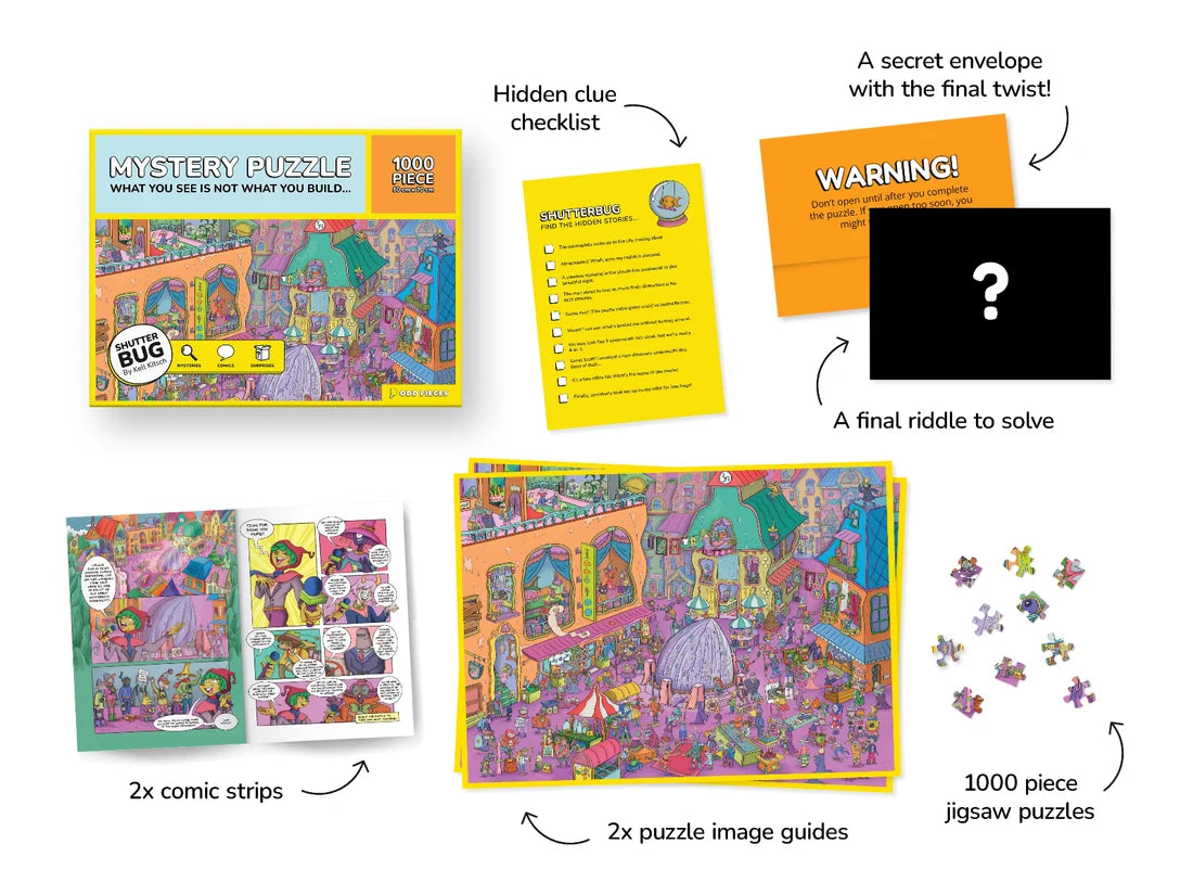 ODD PIECES Shutterbug (FOR MYSTERY LOVER) 1000pcs