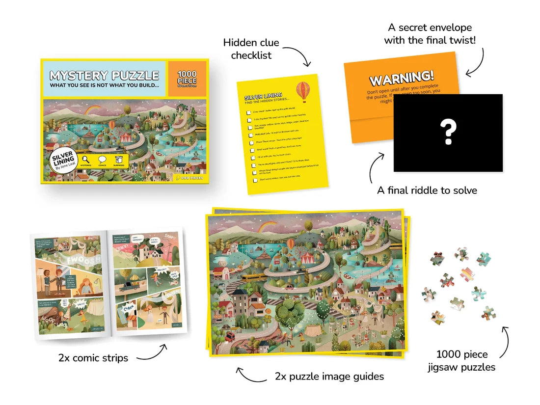 ODD PIECES Silver Lining (FOR POSITIVITY) 1000pcs