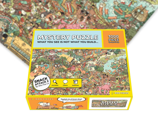 ODD PIECES Snack Attack 3( FOR FUN SEEKERS) 1000pcs