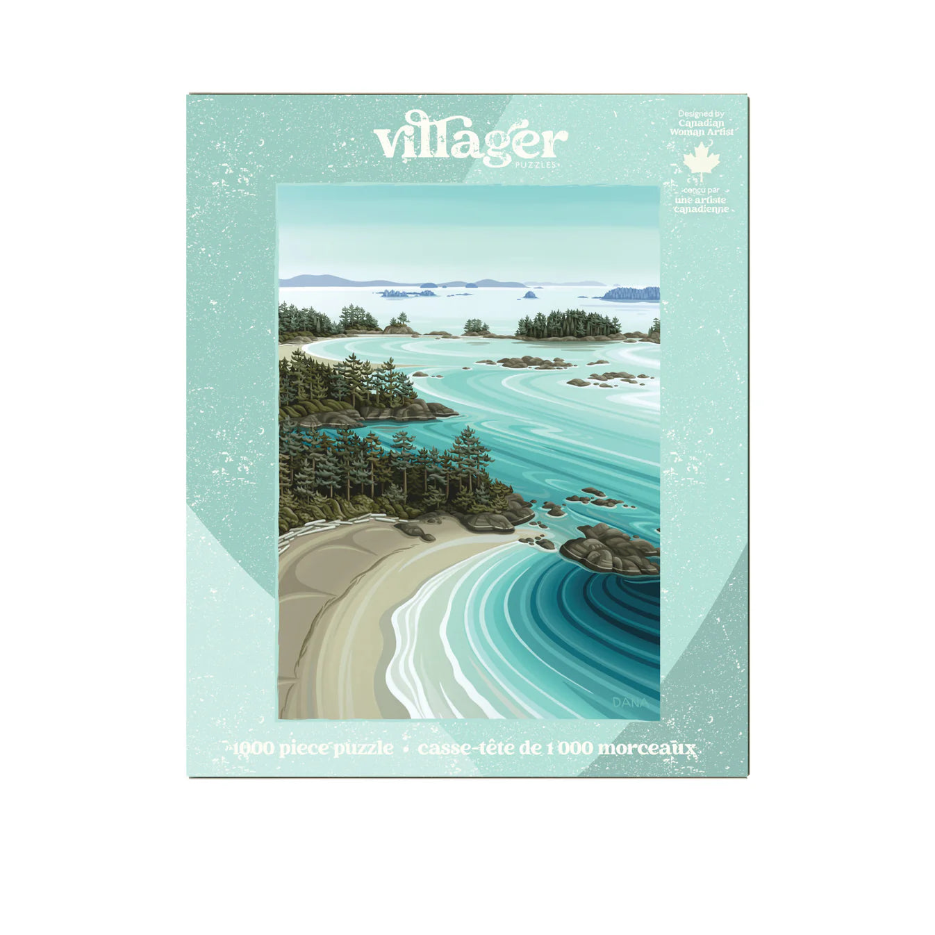 VILLAGER Soaring over Tofino | 1000-Piece Puzzle for Adults | Designed in Canada by Dana Statham