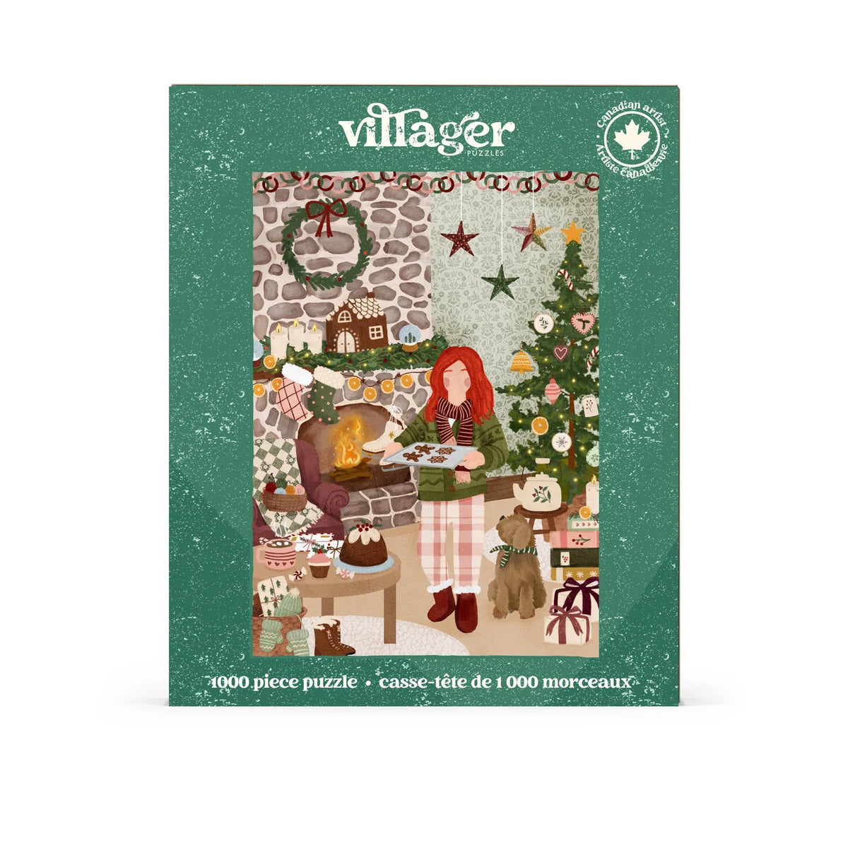 VILLAGER, Cottage Christmas | 1000-Piece Puzzle for Adults | Designed in Canada by Tara Younggren