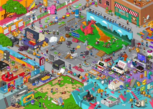 ODD PIECES Glitch (FOR GAME LOVERS) 1000pcs