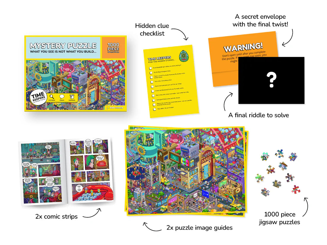 ODD PIECES Time Keepers (FOR NOSTALGIC FUN)1000pcs