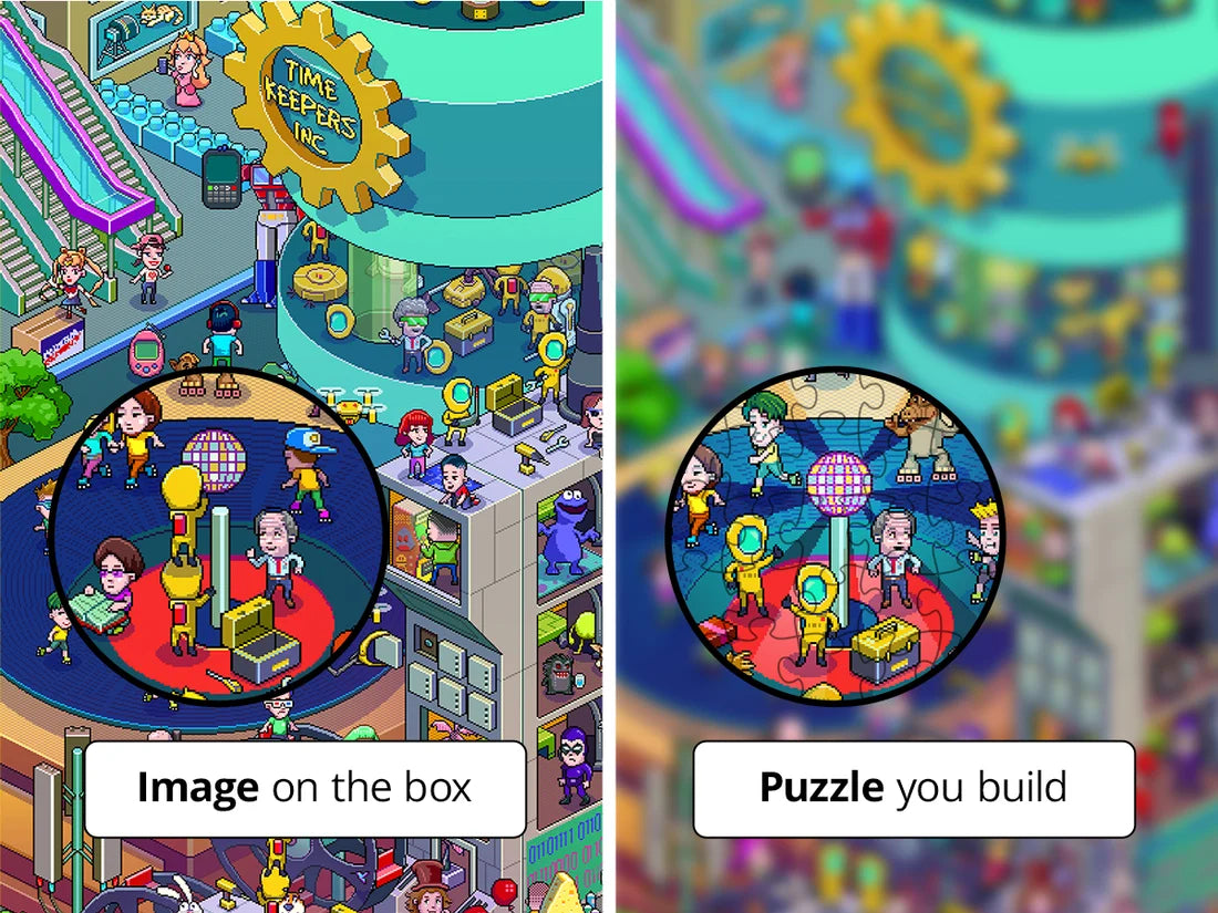 ODD PIECES Time Keepers (FOR NOSTALGIC FUN)1000pcs