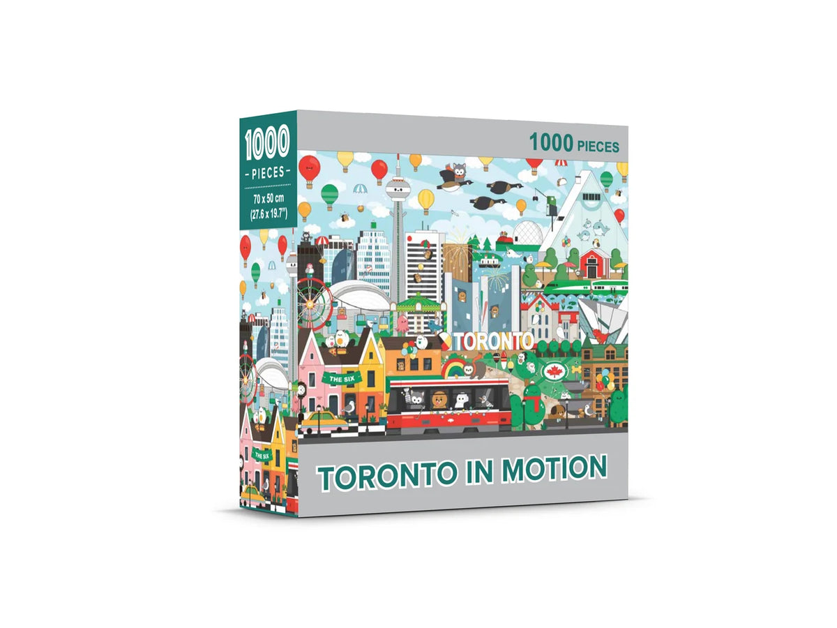 ARCADIA PUZZLES, Toronto in Motion ,1000 pieces
