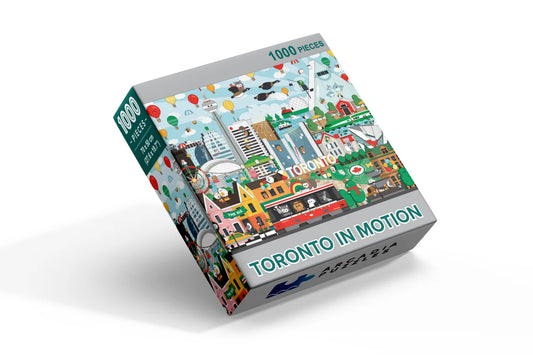 ARCADIA PUZZLES, Toronto in Motion ,1000 pieces