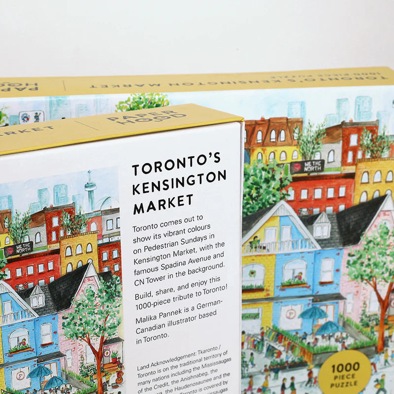 PAPER HOOD 'Toronto Kensington Market' 1,000-Piece Puzzle