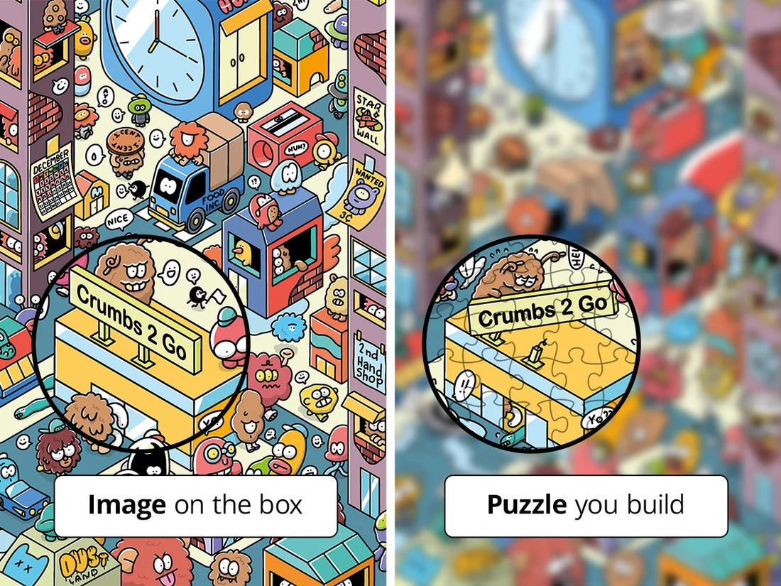 ODD PIECES Turbo 3000 (FOR UNEXPECTED HUMOR) 1000pcs