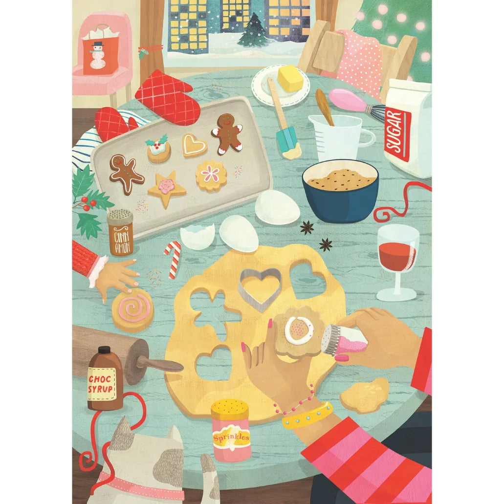 VILLAGER, Holiday Baking | 500-Piece Puzzle for Adults | Designed in Canada by Laura Watson