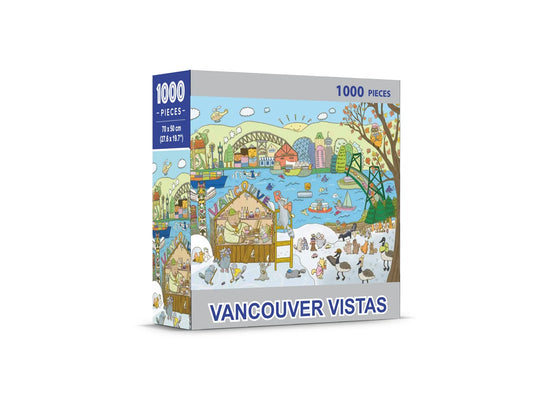 ARCADIA PUZZLES, Vancouver Vistas, 1000 pieces