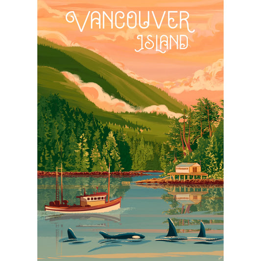 VILLAGER Vancouver Island | 1000-Piece Puzzle for Adults | Designed in Canada by Capri Sadler