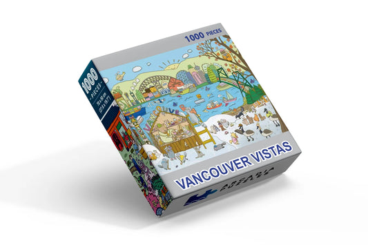 ARCADIA PUZZLES, Vancouver Vistas, 1000 pieces
