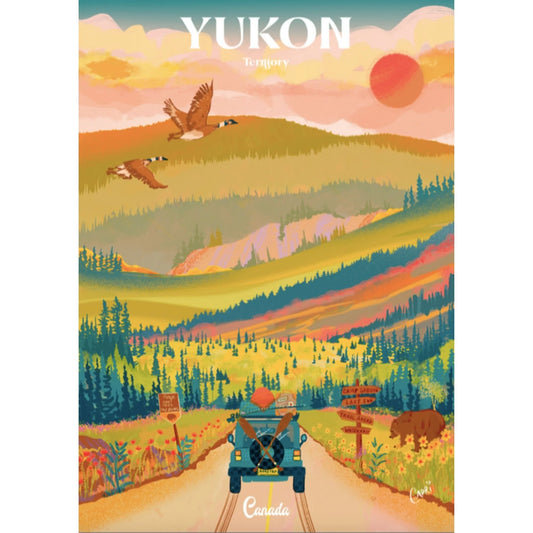 VILLAGER Yukon Road Trip | 1000-Piece Puzzle for Adults | Designed in Canada by Capri Sadler