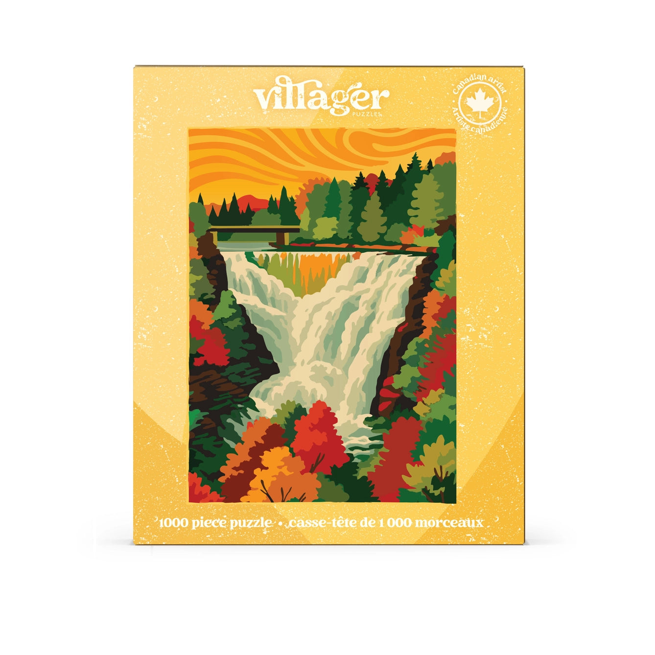 VILLAGER Autumn Cascade | 1000-Piece Puzzle | Designed in Canada