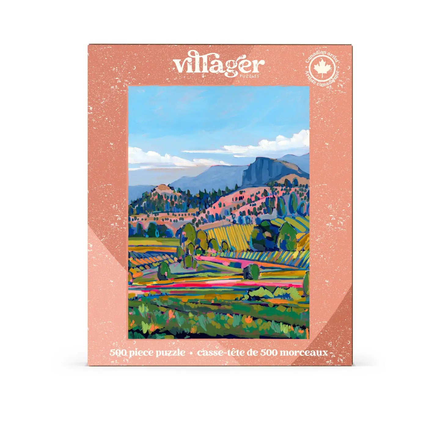 VILLAGER Wine Country | 500-Piece Puzzle | Designed in Canada