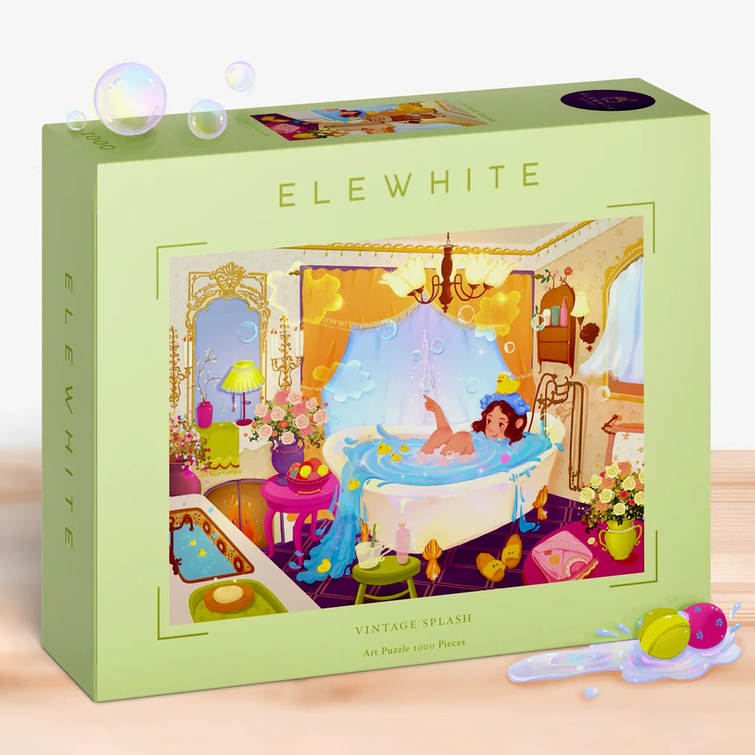 ELEWHITE, Vintage Splash, 1000 PCS