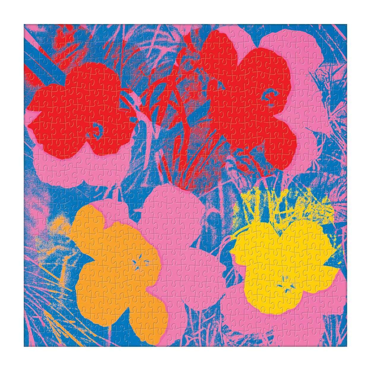 GALISON Andy Warhol Flowers 500 Piece Puzzle