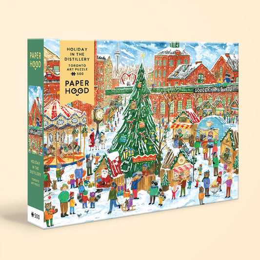 PAPER HOOD, 'Holiday in the Distillery' 500-Piece Puzzle