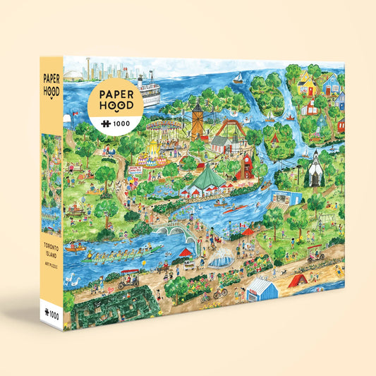 PAPER HOOD 'Toronto Island' 1,000-Piece Puzzle