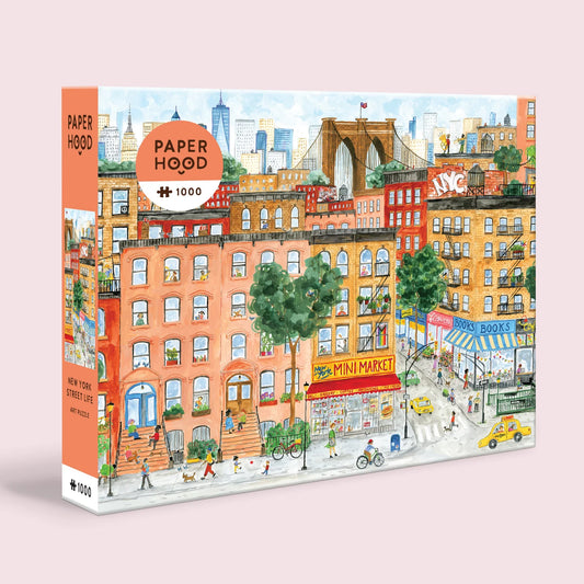 PAPER HOOD 'New York Street Life' 1,000-Piece Puzzle