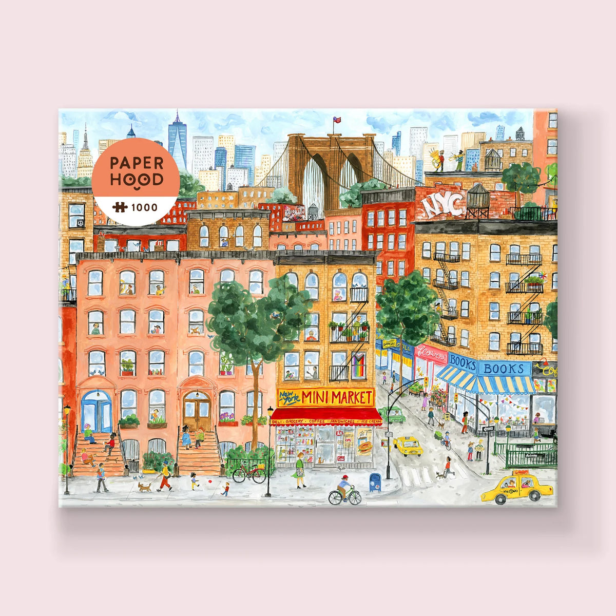 PAPER HOOD 'New York Street Life' 1,000-Piece Puzzle