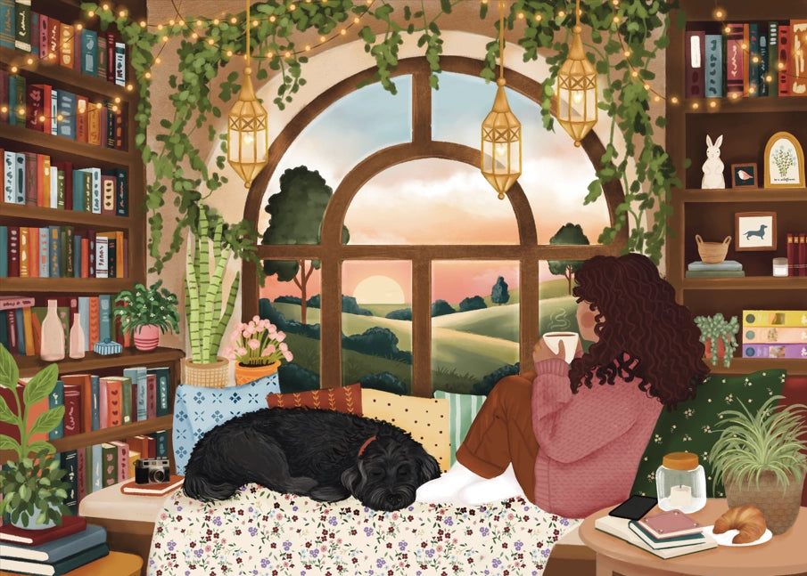 VILLAGER Book Nook | 1000-Piece Puzzle | Designed in Canada