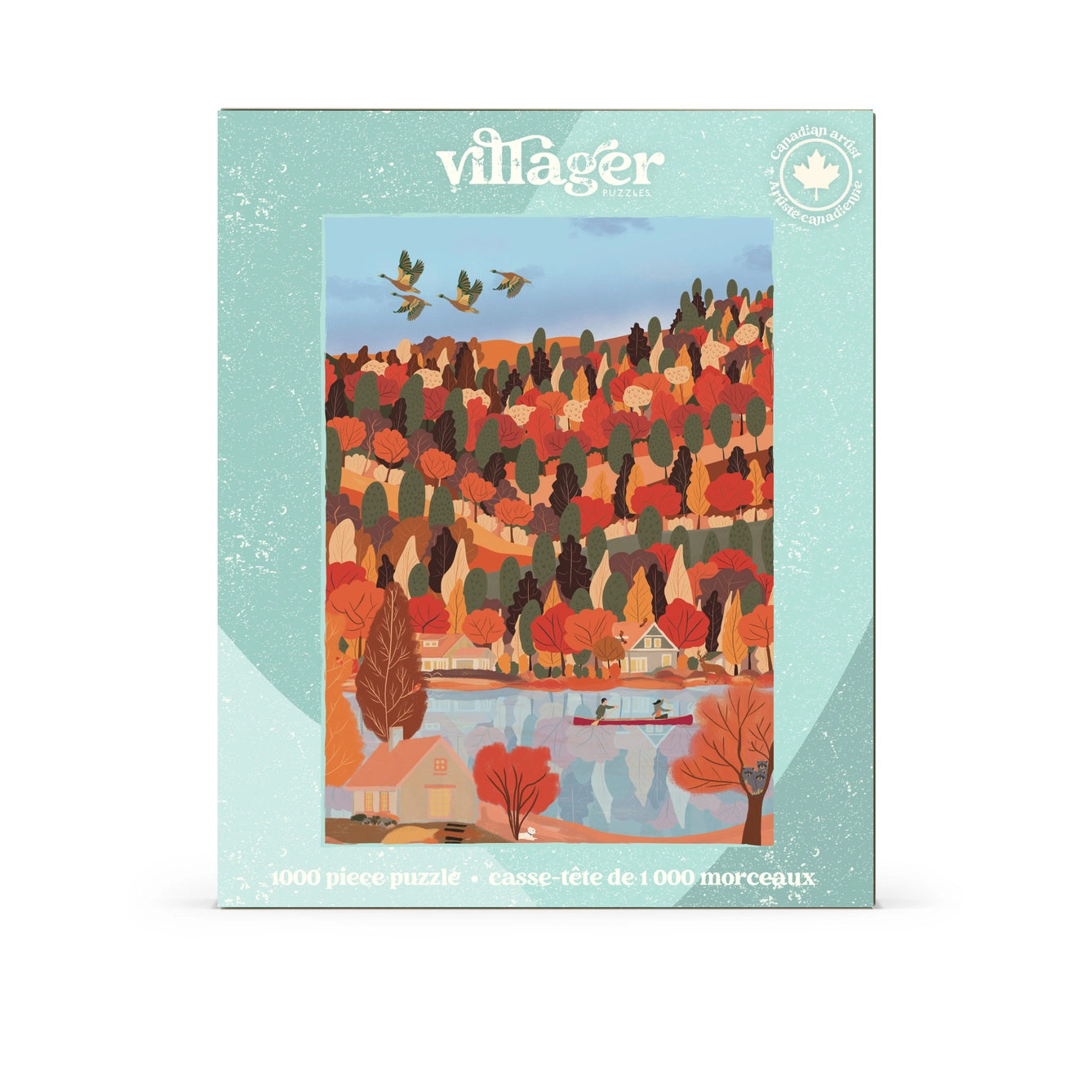 VILLAGER Changing Seasons | 1000-Piece Puzzle | Designed in Canada