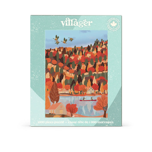 VILLAGER Changing Seasons | 1000-Piece Puzzle | Designed in Canada