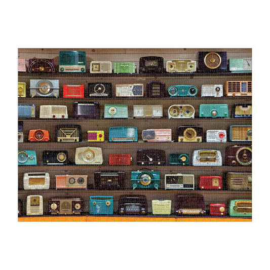 GALISON Chihuly Vintage Radios 1000 Piece Puzzle