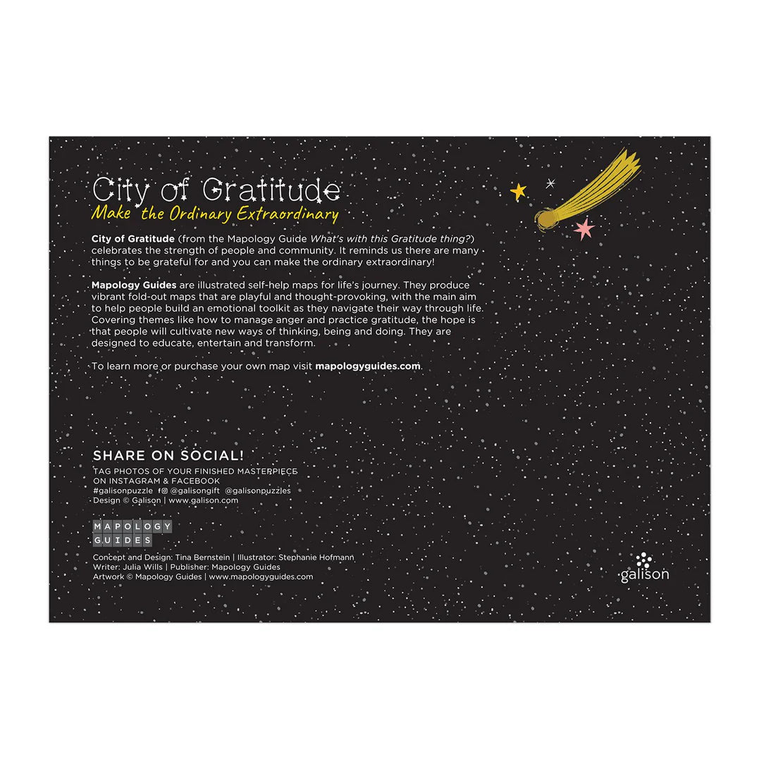 GALISON City of Gratitude 1000 Piece Puzzle