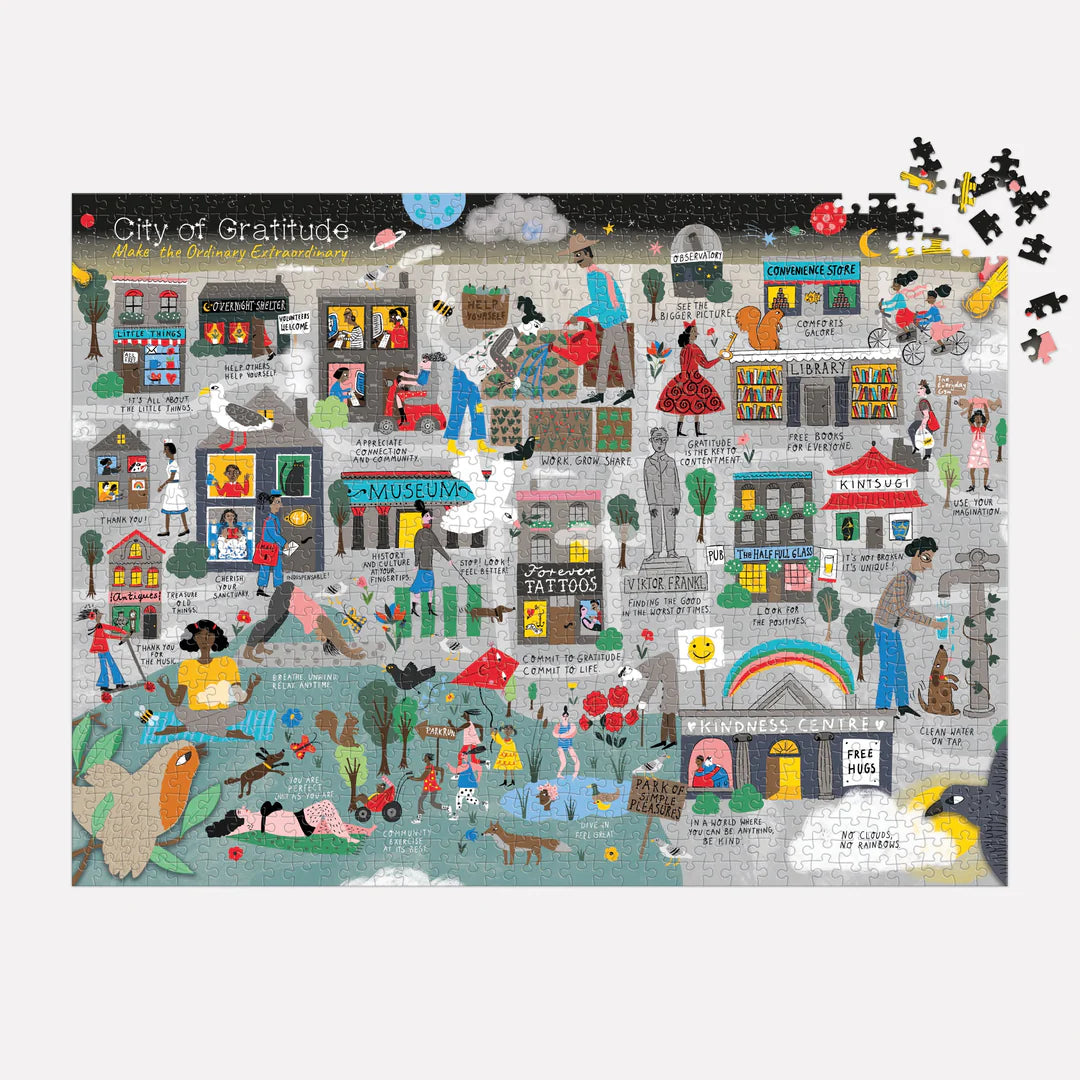 GALISON City of Gratitude 1000 Piece Puzzle