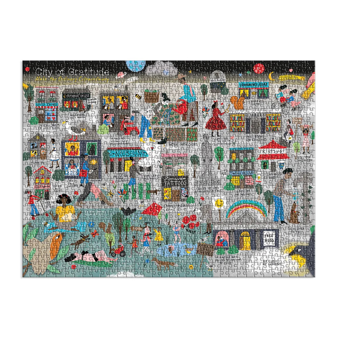 GALISON City of Gratitude 1000 Piece Puzzle