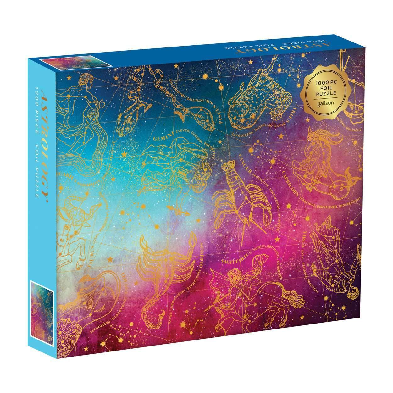 GALISON Astrology 1000 Piece Foil Puzzle