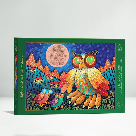 ART & FABLE Alpine Owls 500 PCS