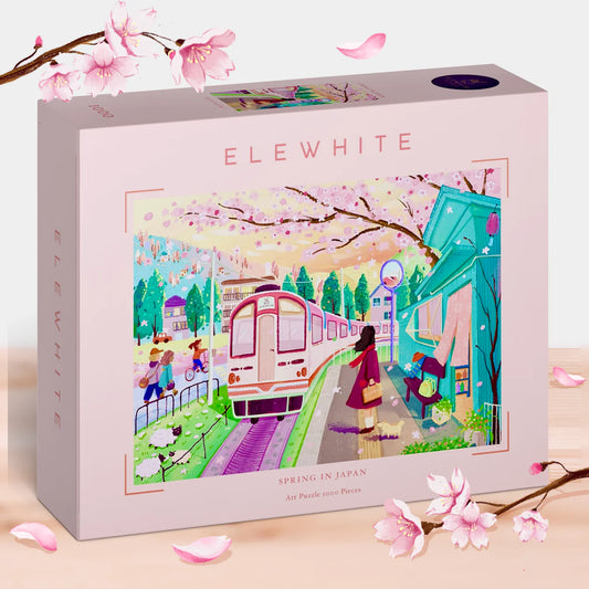 ELEWHITE, SPRING IN JAPAN, 1000 PCS