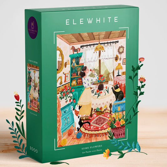 ELEWHITE, SOME FLOWERS, 1000 PCS