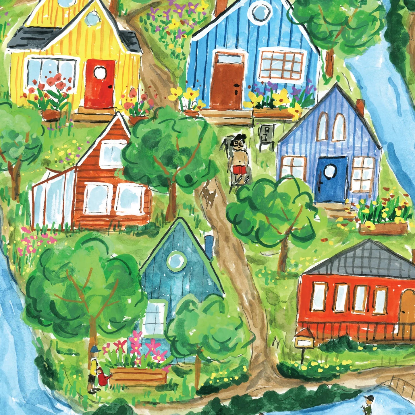 PAPER HOOD 'Toronto Island' 1,000-Piece Puzzle