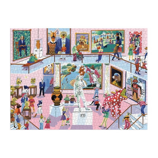 GALISON Dog Gallery 1000 Piece Puzzle