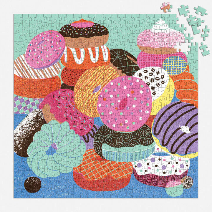 GALISON Donut Club 500 Piece Puzzle