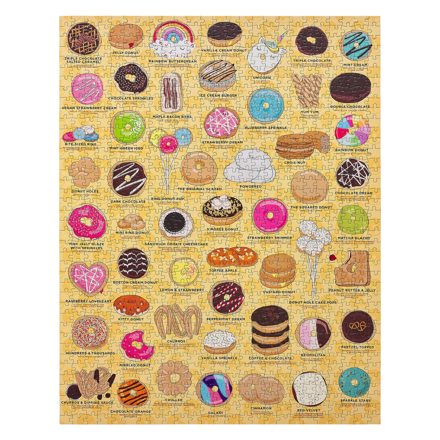RIDLEY'S Donut Lover's 1000 Piece Jigsaw Puzzle