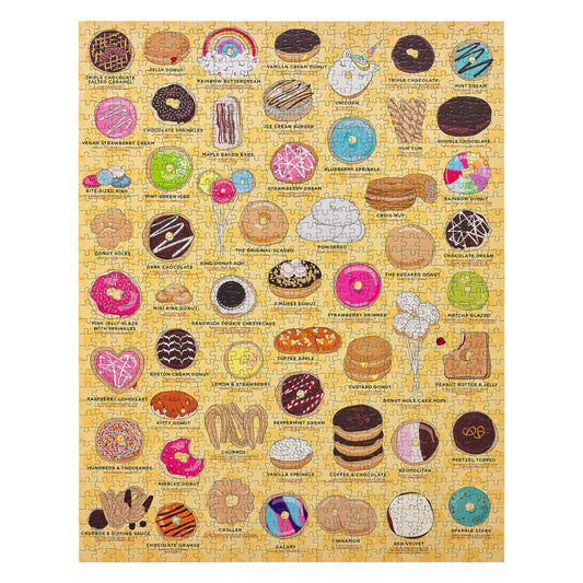 RIDLEY'S Donut Lover's 1000 Piece Jigsaw Puzzle