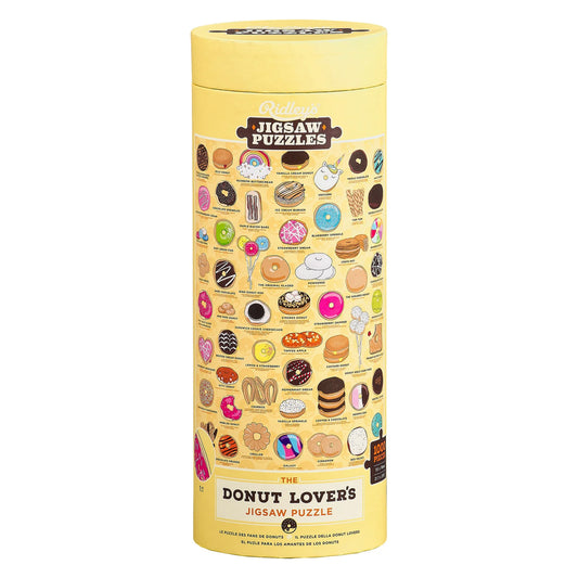RIDLEY'S Donut Lover's 1000 Piece Jigsaw Puzzle