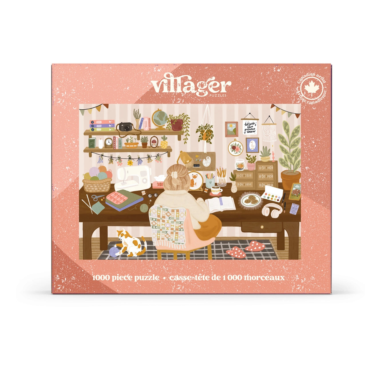 VILLAGER Grandma Hobbies | 1000-Piece Puzzle | Designed in Canada