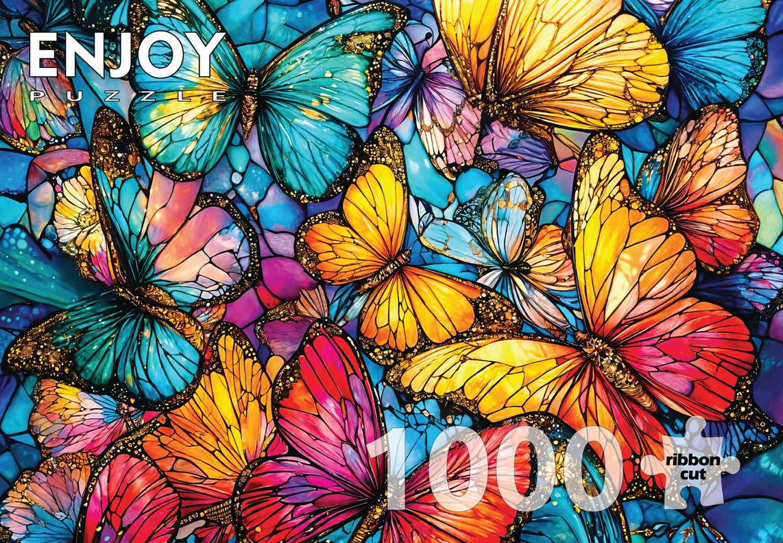 ENJOY PUZZLE Butterfly Extravaganza 1000 PCS