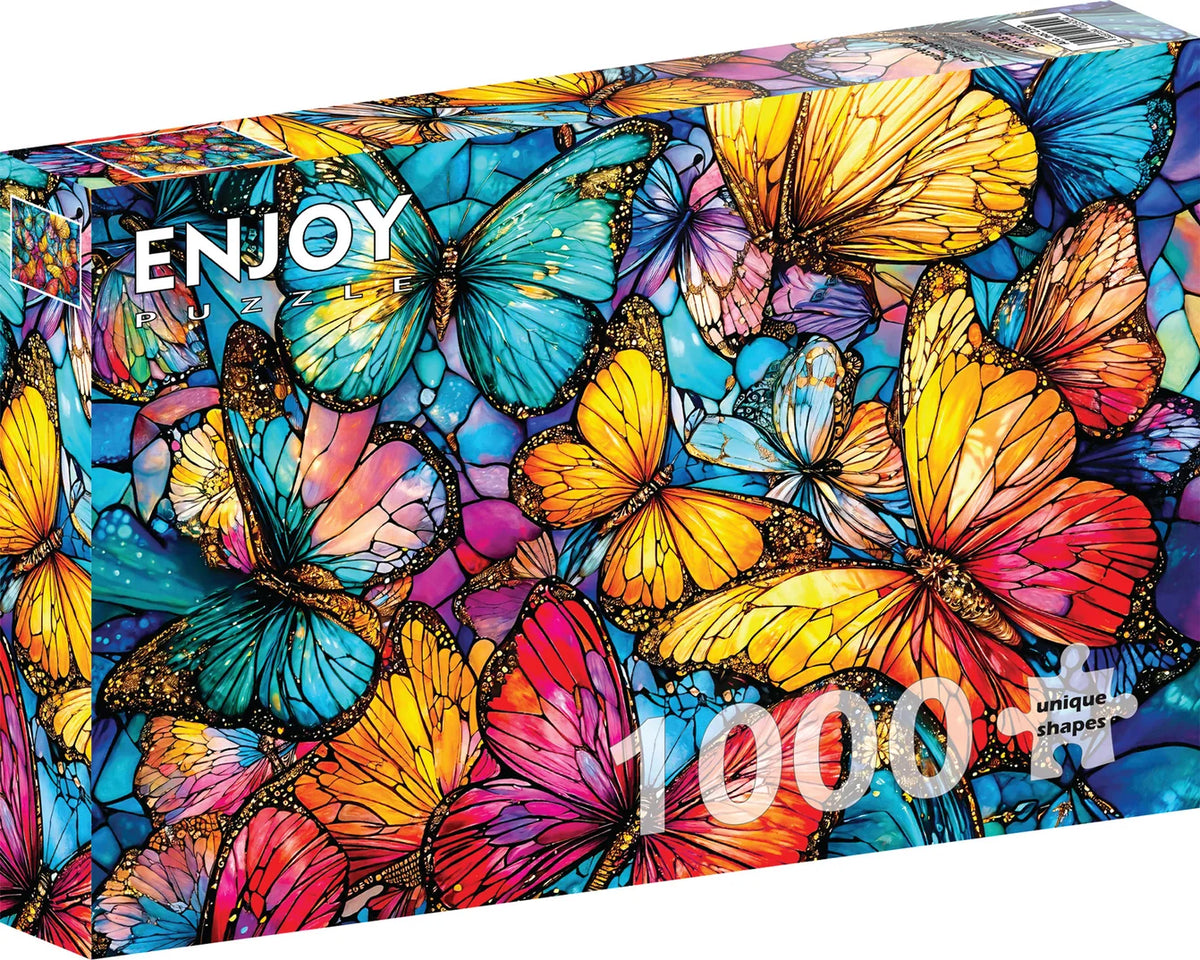 ENJOY PUZZLE Butterfly Extravaganza 1000 PCS