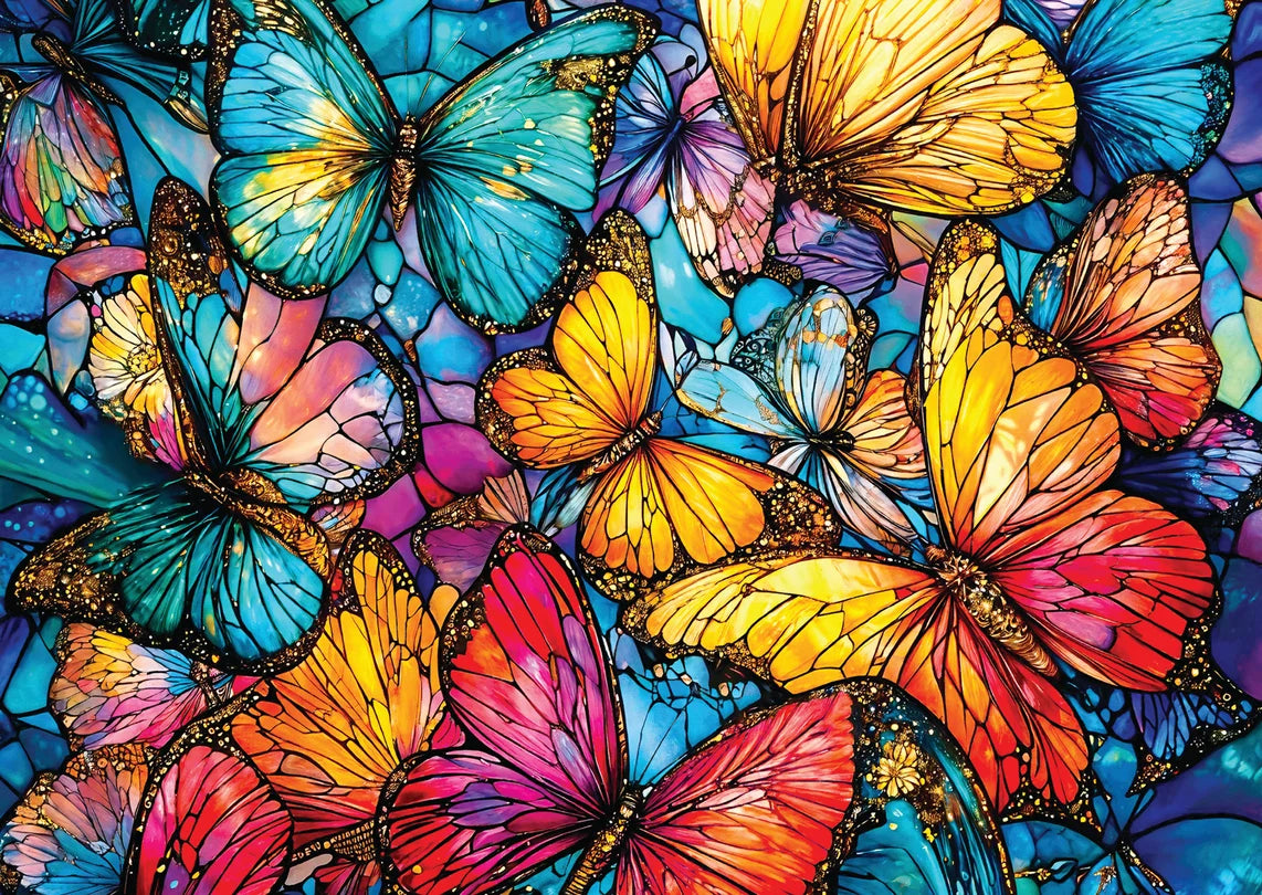 ENJOY PUZZLE Butterfly Extravaganza 1000 PCS