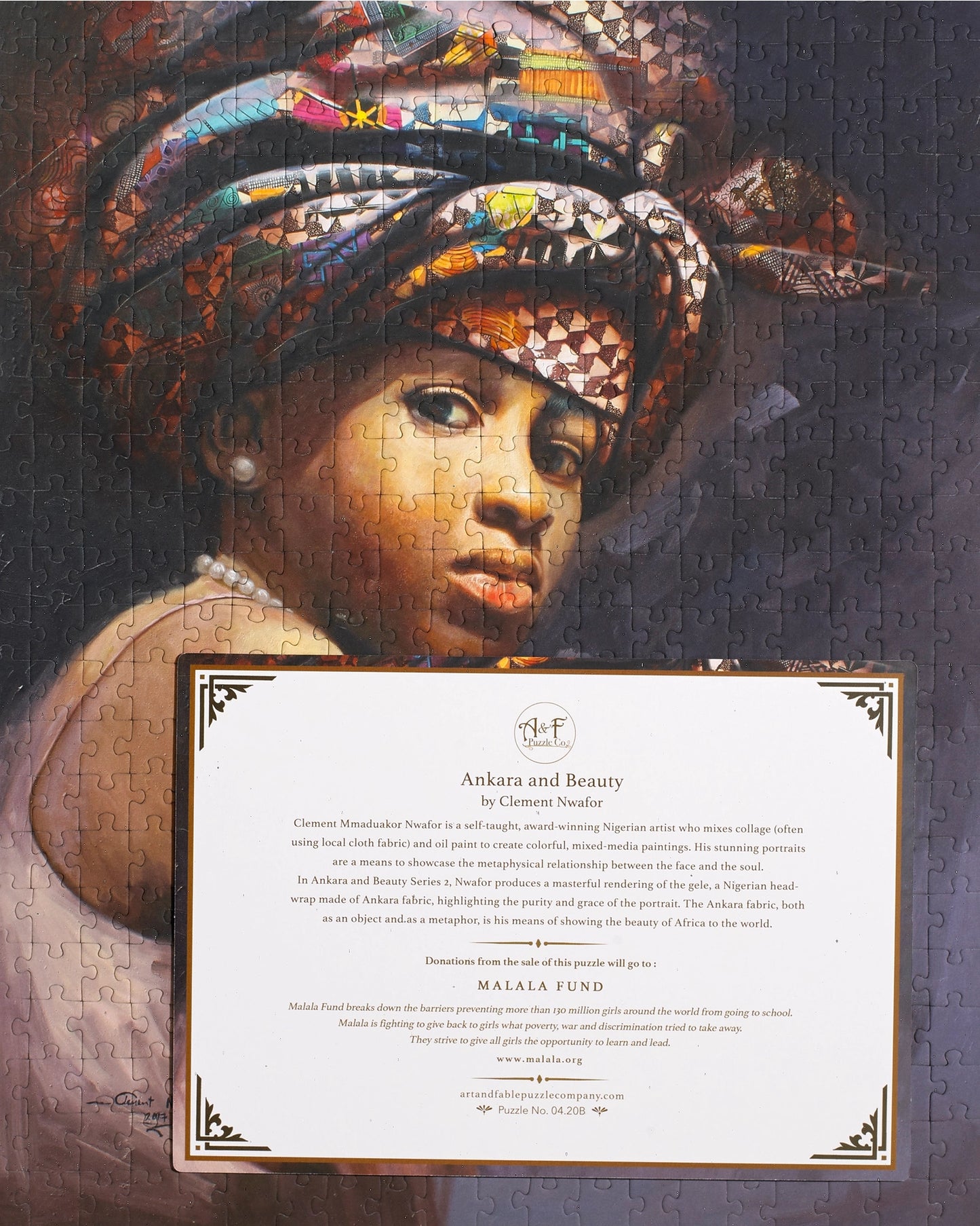 ART & FABLE Ankara and Beauty 500 PCS