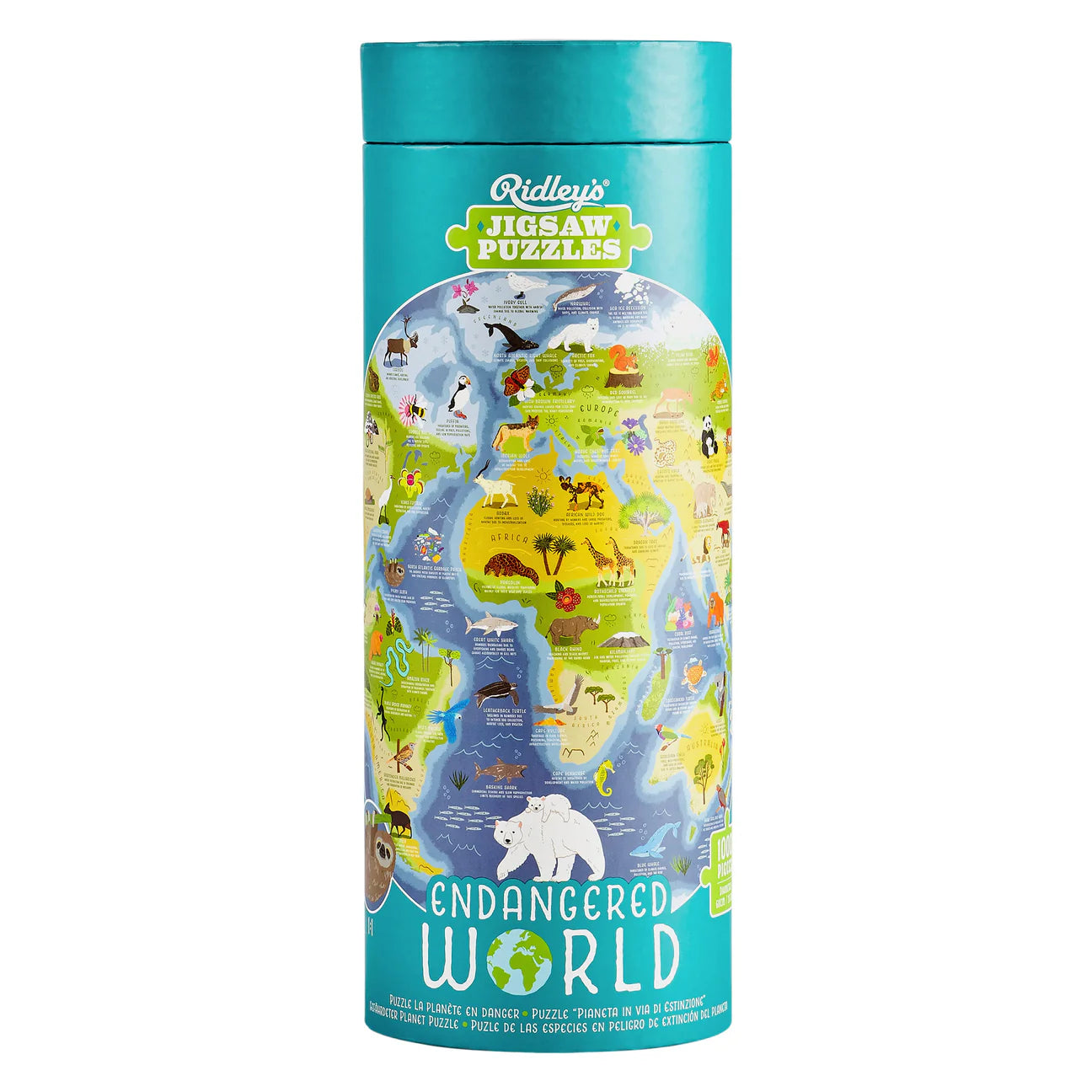 RIDLEY'S Endangered World 1000 Piece Jigsaw Puzzle