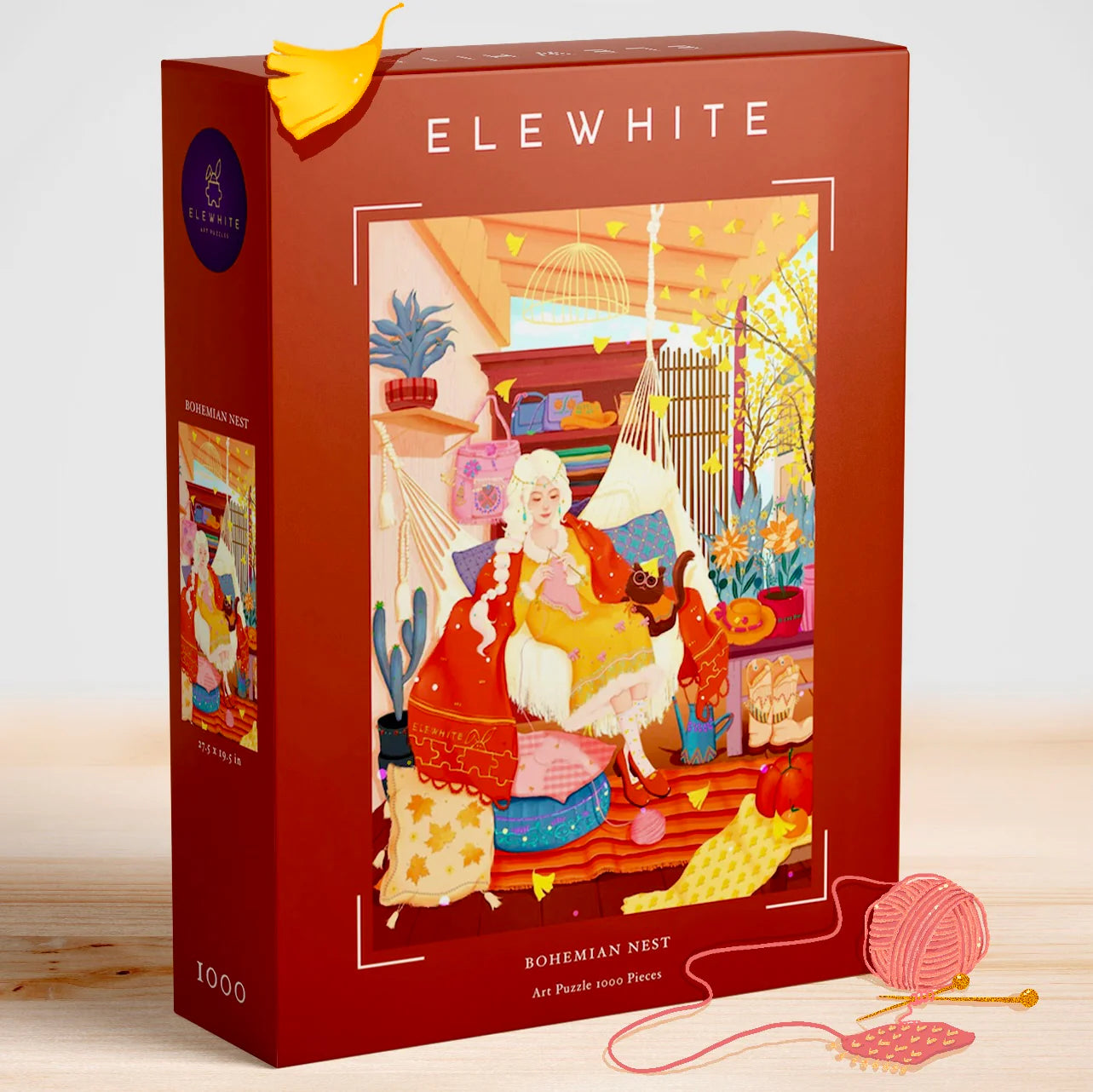 ELEWHITE, BOHEMIAN NEST, 1000 PCS