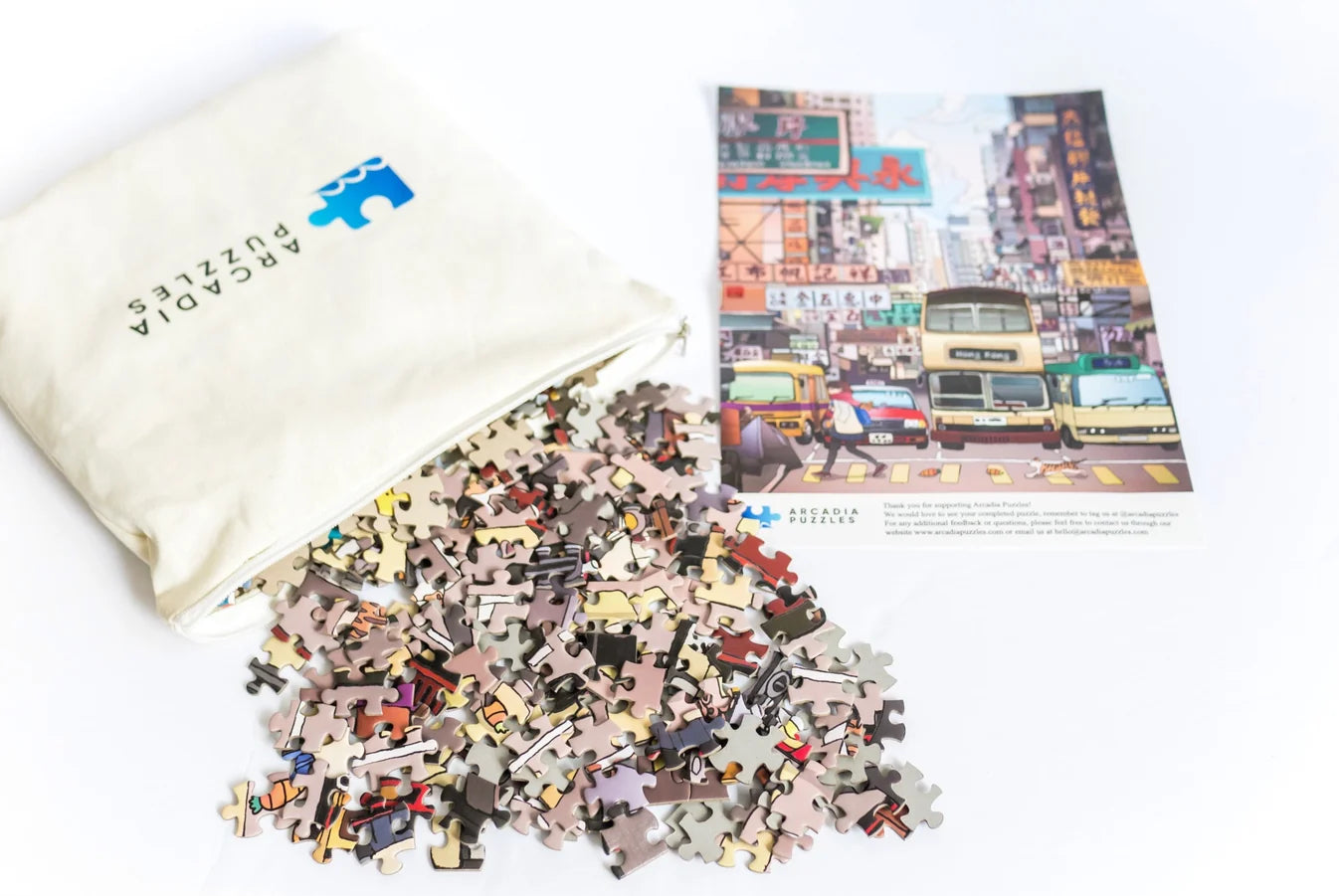 ARCADIA PUZZLES, Hello Hong Kong, 1000 pieces